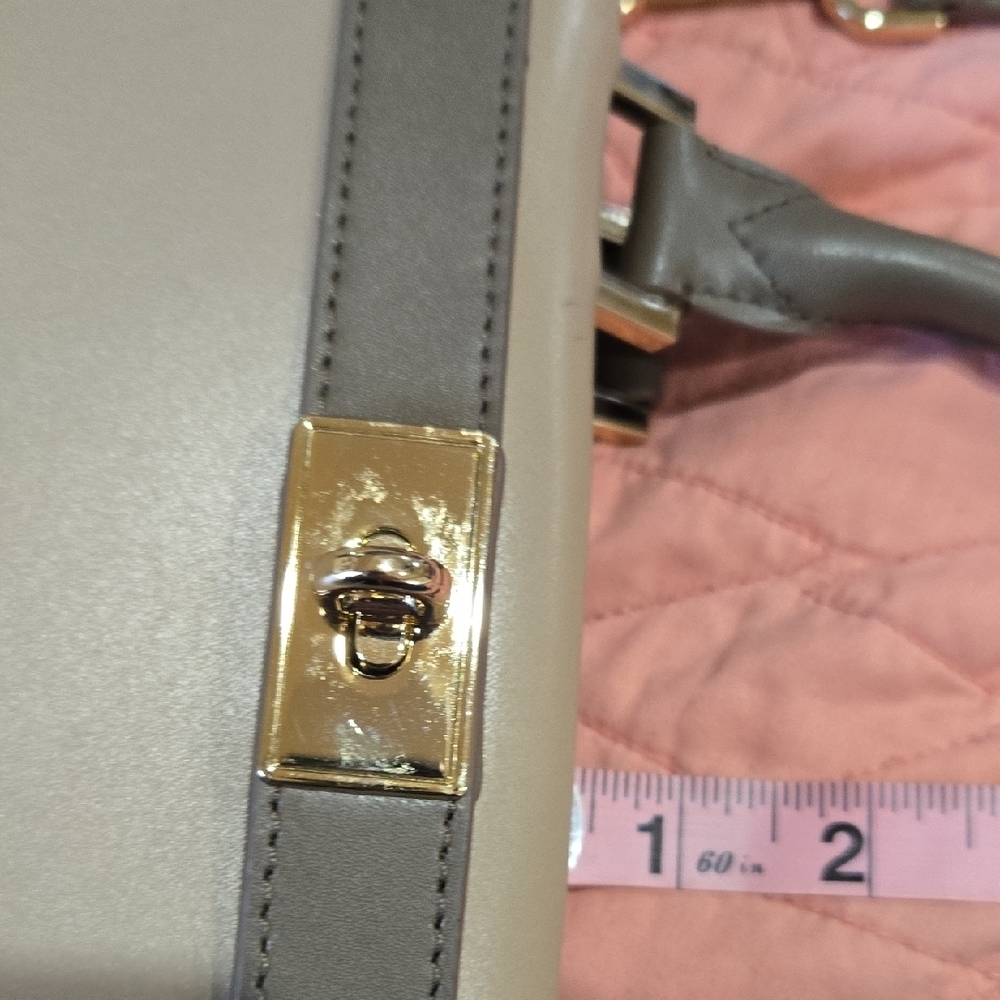 Michael Kors Tan and Gray Satchel - Picture 14 of 17
